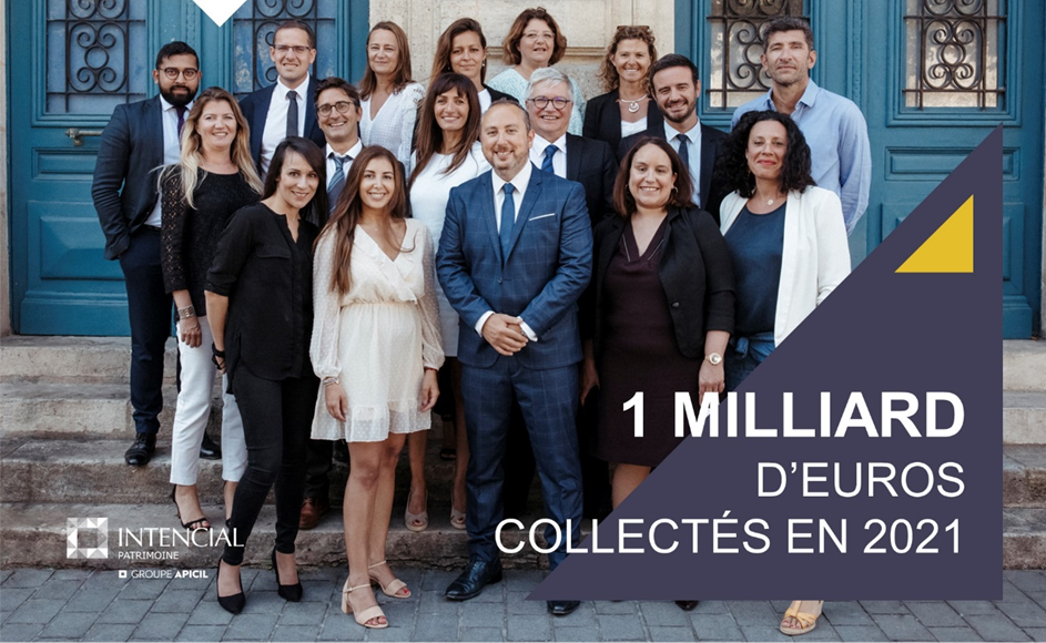 INTENCIAL Patrimoine finit l’année en beauté avec près d’un milliard d’euros collectés.